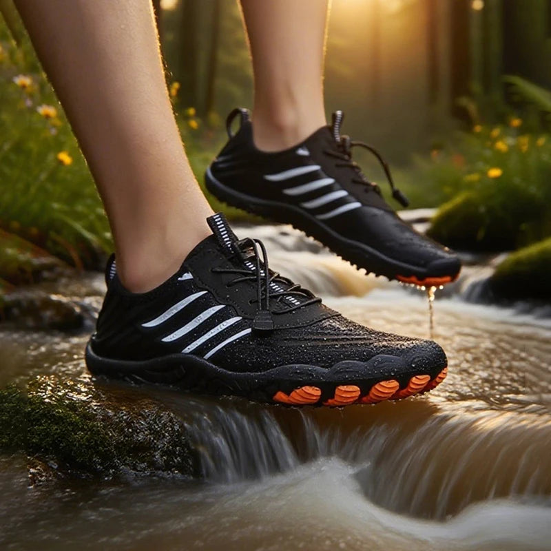 Men Water Shoes Aqua Beach Surfing Wading Sneakers For Fitness