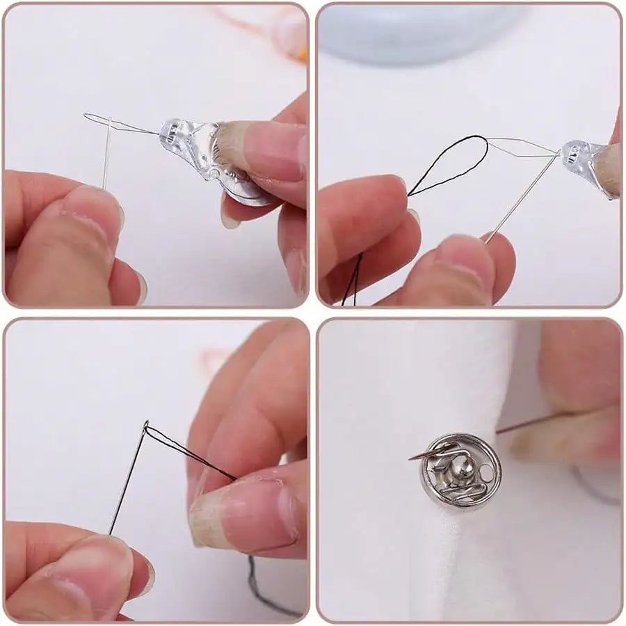 Travel Sewing Kit Portable Repair Pack With Threads Scissors Needles