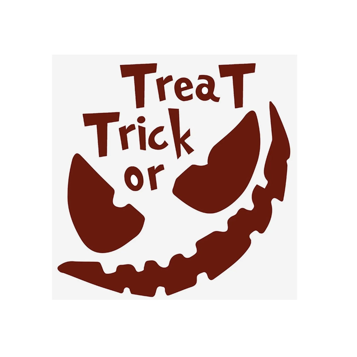 Halloween pumpkin ghost face creative toilet sticker removable Halloween decoration funny pumpkin face bathroom toilet sticker