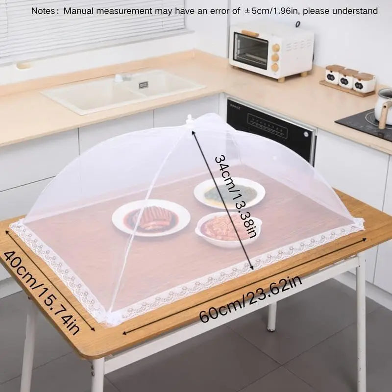 Mesh Food Covers For Outdoors Reusable Collapsible Food Tent
