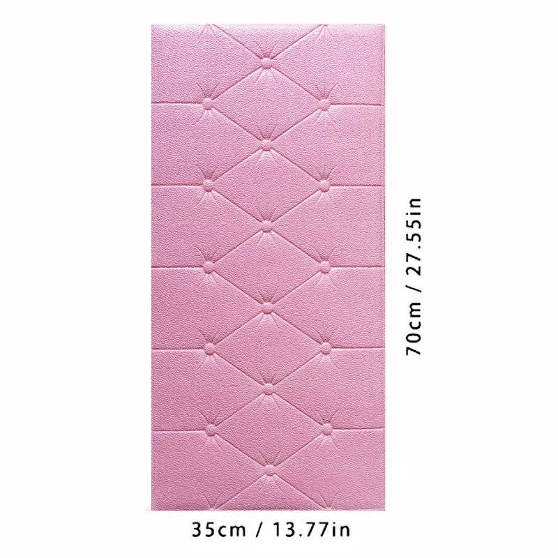 3D Self Adhesive Wall Sticker Foam Pad For Kids Room