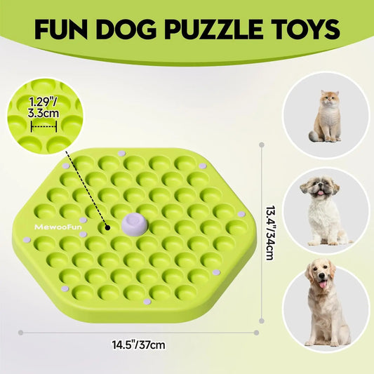 MEWOOFUN Level 4 Dog Puzzle Toy Enrichment For All Breeds