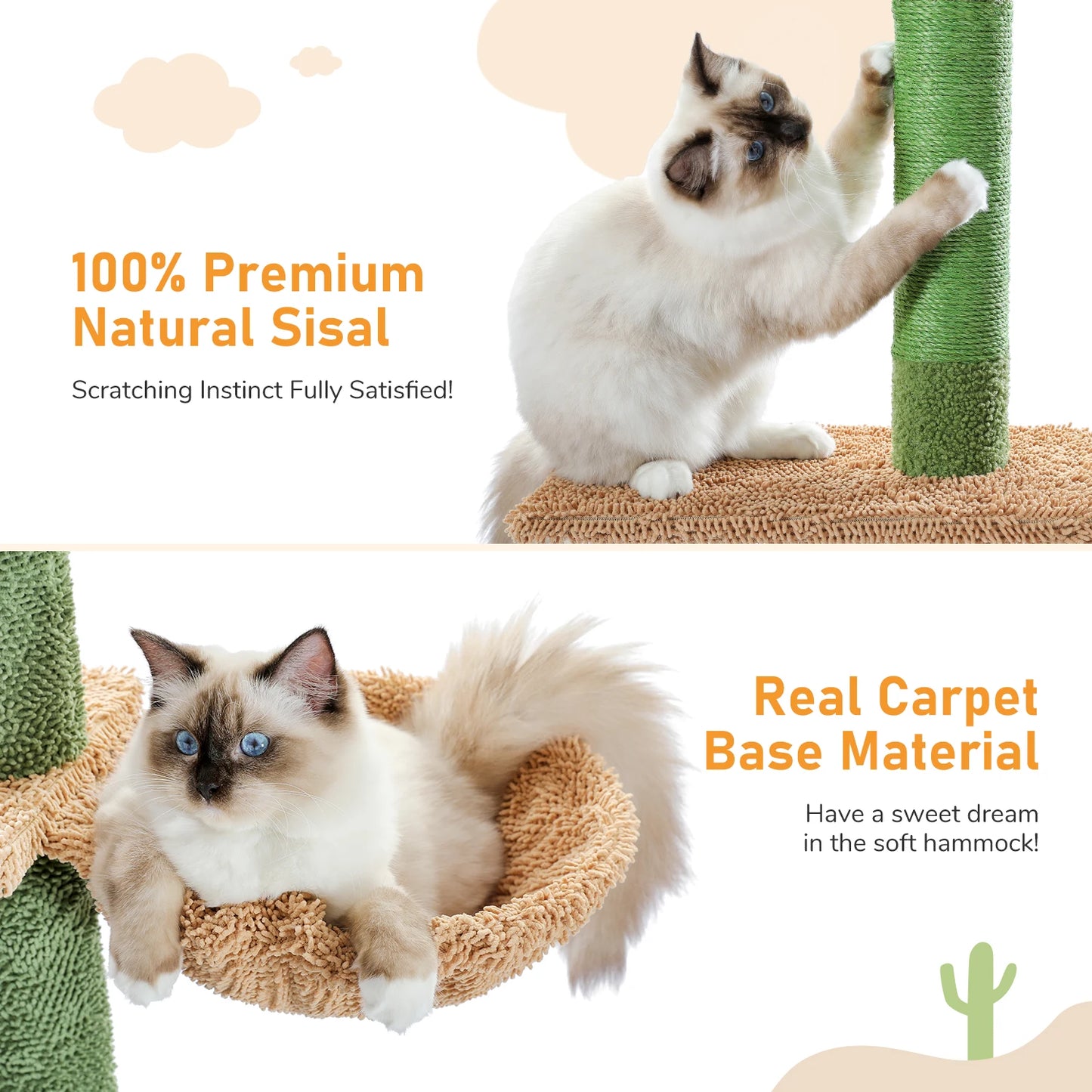 PAWZ Road Cat Tree 5 Tier Floor To Ceiling Climbing Tower With Scratching Post