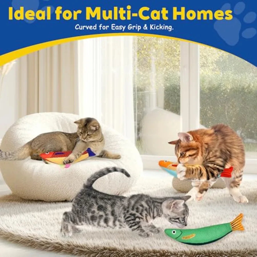 Catnip Cat Toys For Cats Soft Durable Rattle Kitten Toys