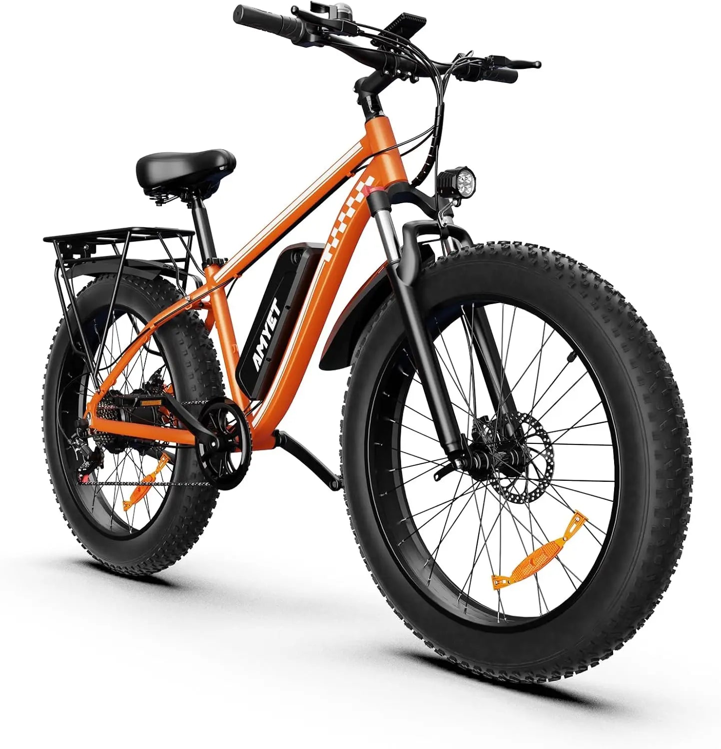 AMYET EB26 Electric Bike 1500W 28 MPH Fat Tire Mountain Ebike
