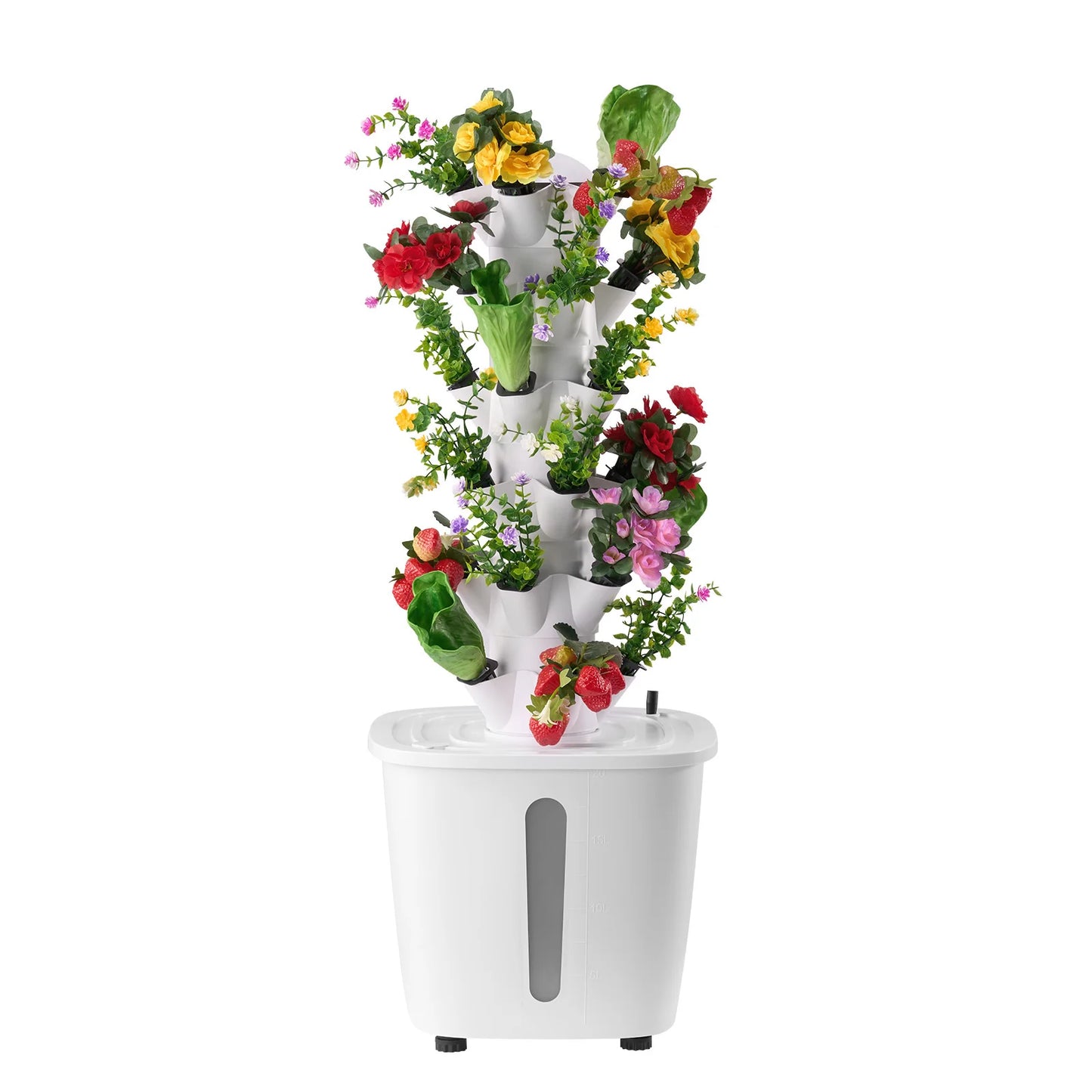 Hydroponic Tower Garden With Six Tiers Pods System