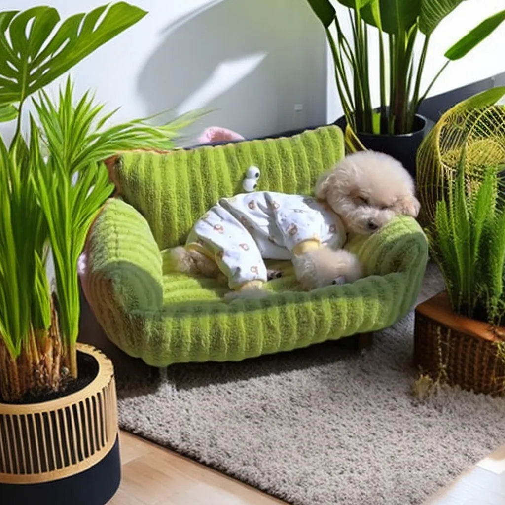 NONECN Winter Warm Dog Cat Bed Nest