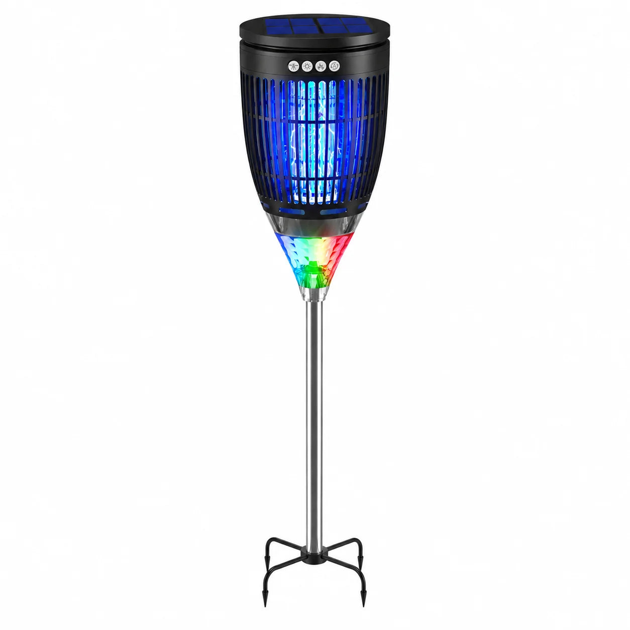 Solar Bug Zapper Outdoor 4200V 3 In 1 Mosquito Zapper