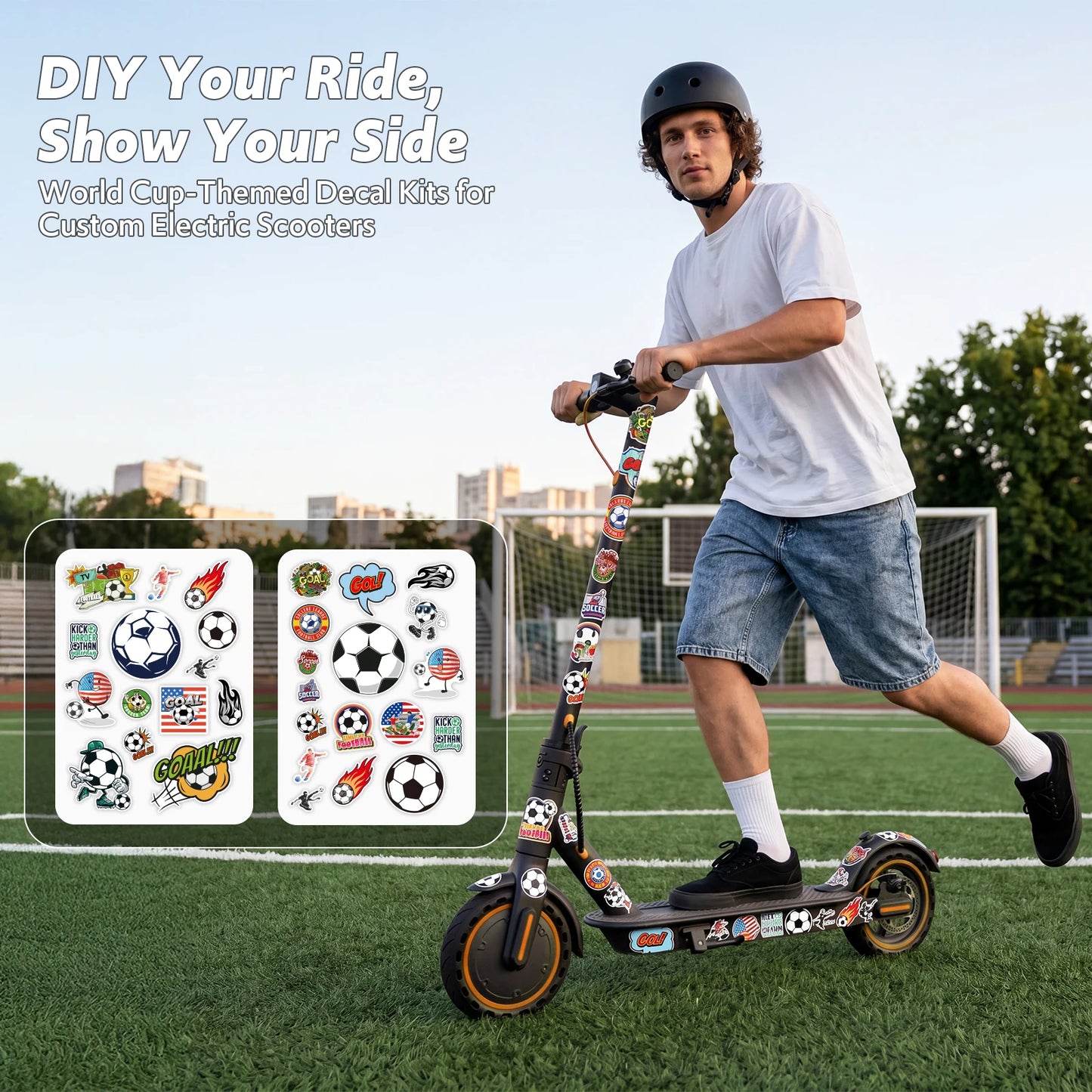 Electric Scooter For Adults 550W Foldable With App Control