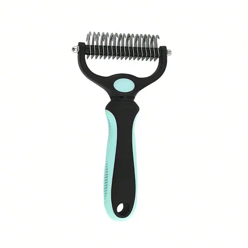 Stainless Steel Double Sided Detangling Comb for Cats and Dogs