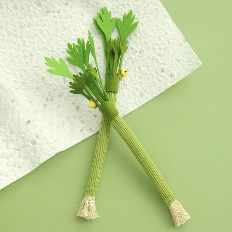 Cat Chew Toy Interactive Catnip Molar Stick With Bell For Cats