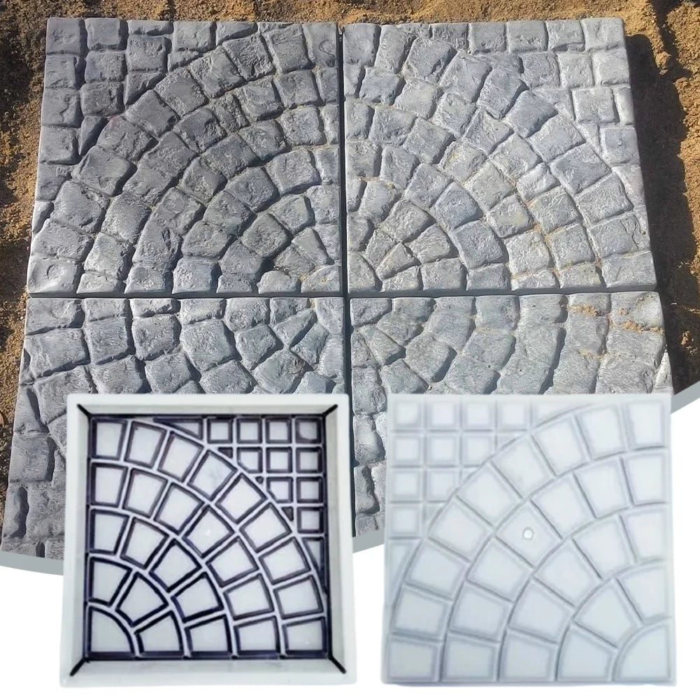 Alloet Plastic Garden Paving Brick Mould for Pathways