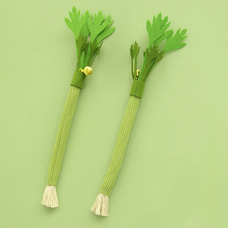 Cat Chew Toy Interactive Catnip Molar Stick With Bell For Cats