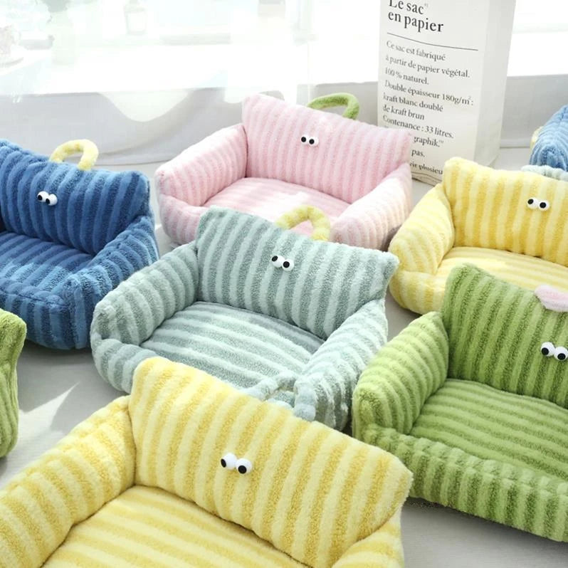 NONECN Winter Warm Dog Cat Bed Nest