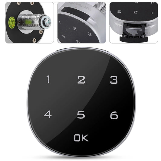 Coded Lock For Cabinets And Drawers With Touch Screen Password