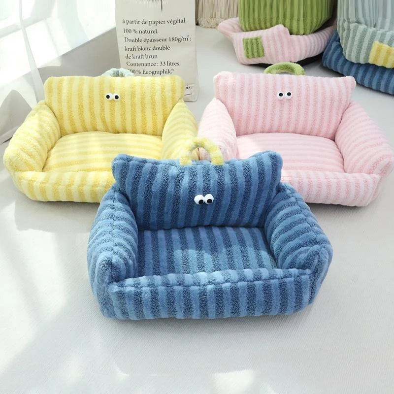 NONECN Winter Warm Dog Cat Bed Nest