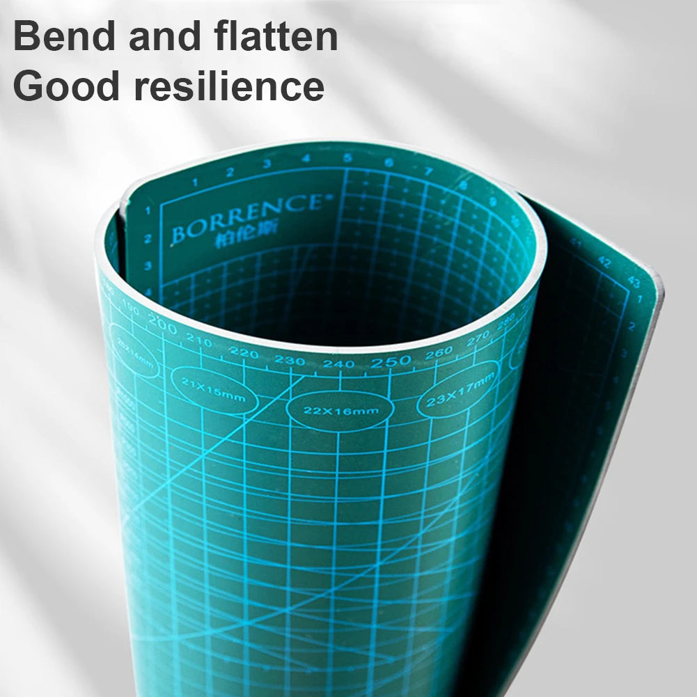 PVC Cutting Mat Double Sided Self Healing Gridded Cutting Pad