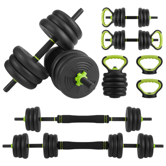 TWISTER.CK Adjustable Dumbbells 4 In 1 Home Gym Set
