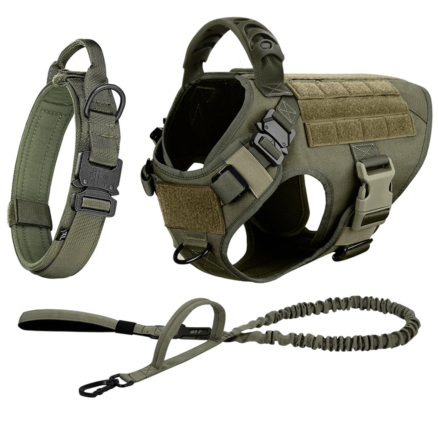 Nylon Dog Harness And Leash Set For Large Dogs Training Walking Vest