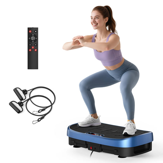 HTM Vibration Plate Fitness MultiFunction Trainer For Home Gym