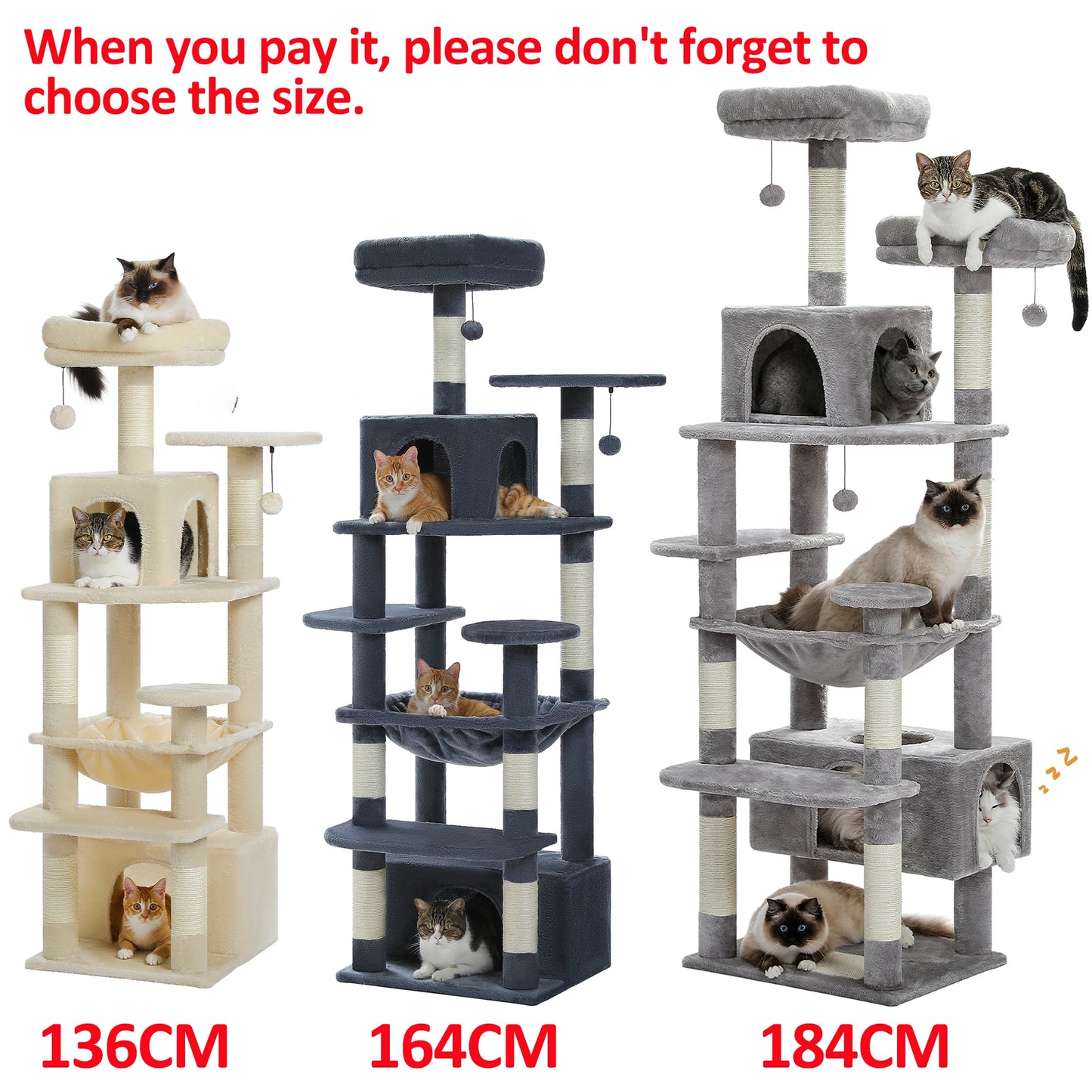 PAWZ Road Cat Tree And Tower For Indoor Cats