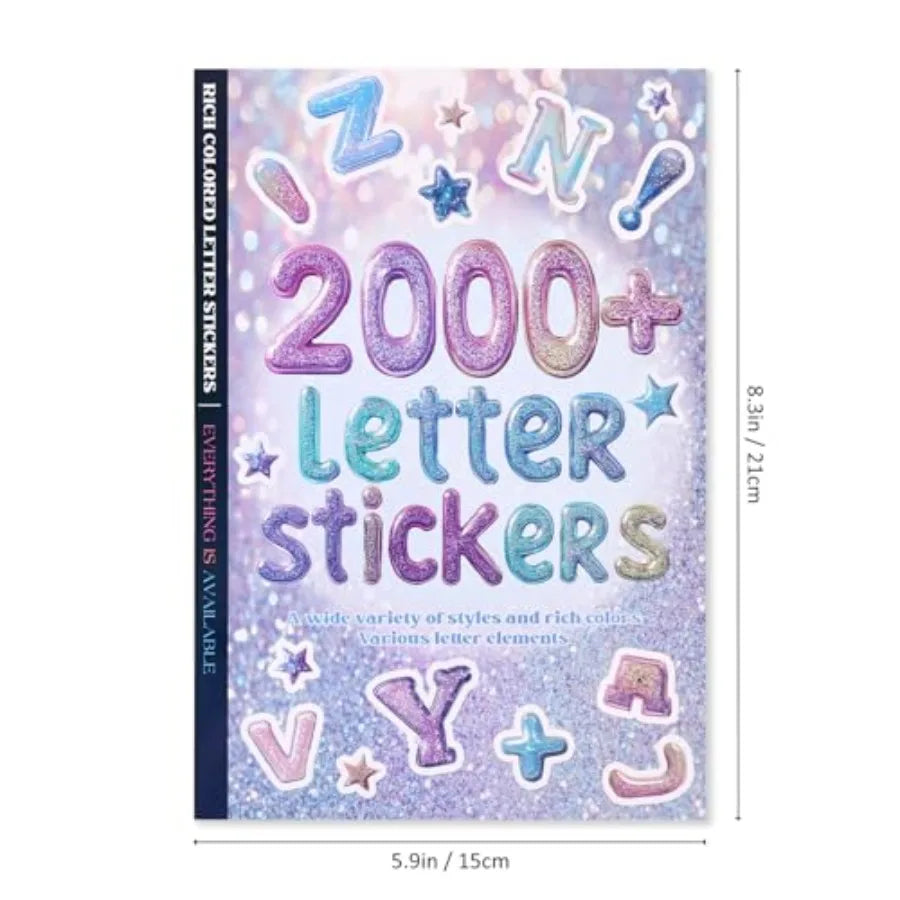 Over Two Thousand Alphabet Stickers Journaling And Junk Journal Scrapbooking