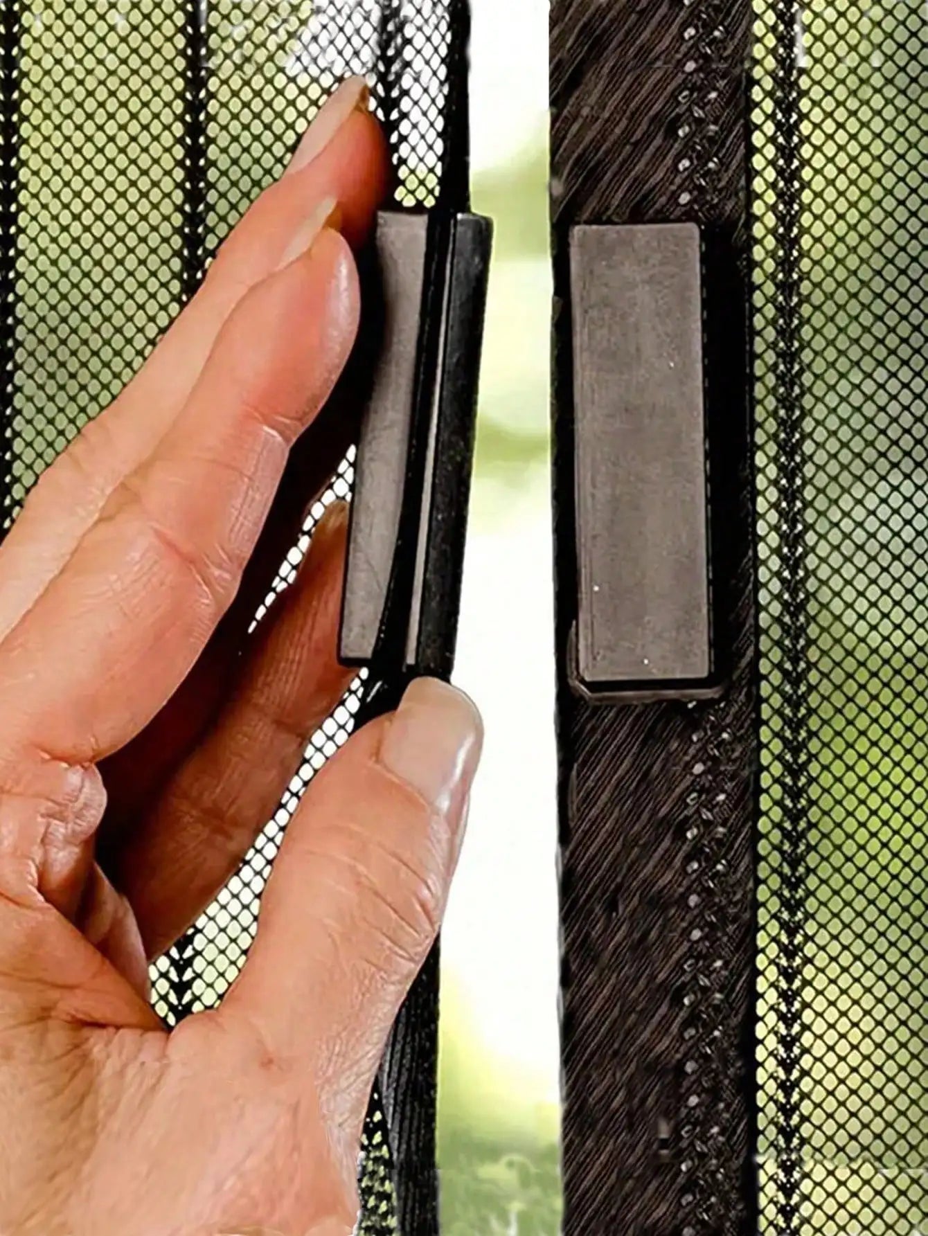 Easy Install Magnetic Door Curtain Auto Closing Mosquito Proof