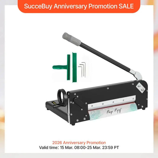 Manual Paper Cutter Guillotine Trimmer Heavy Duty 300 Sheets