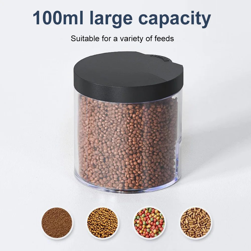 Automatic Intelligent Control Fish Feeder For Aquarium Tanks And Ponds