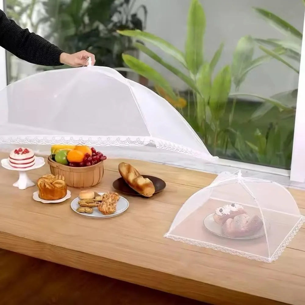 Mesh Food Covers For Outdoors Reusable Collapsible Food Tent