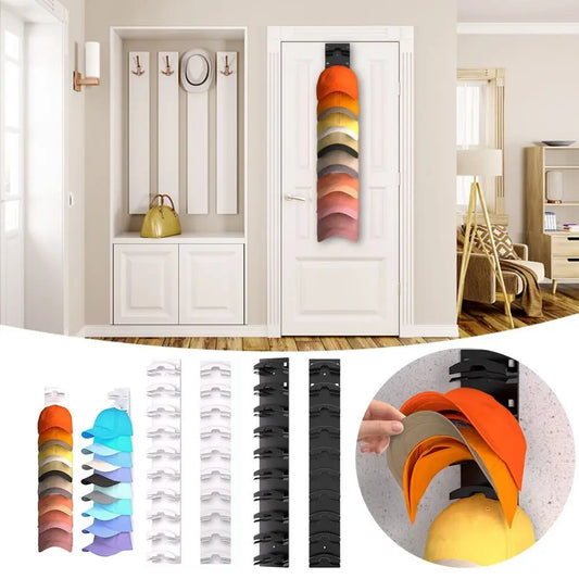 Plastic Hat Rack Space Saving Baseball Cap Storage Organizer